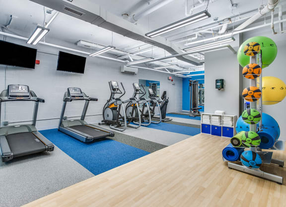 Gym TV   at Residences at Rio, Gaithersburg
