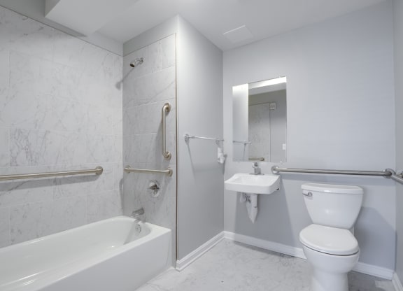 bathroom at 1500 Arlington, Arlington, Virginia