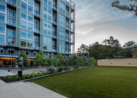 Dog park at Valo Apartments, Washington, DC 20024