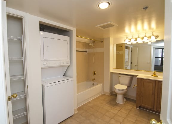 Bathroom at West End Residences, Washington, DC