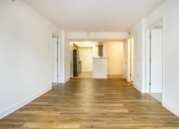 Living and dining at West End Residences, Washington, DC, 20037