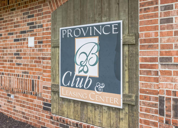 the logo or sign for provence club leasing center