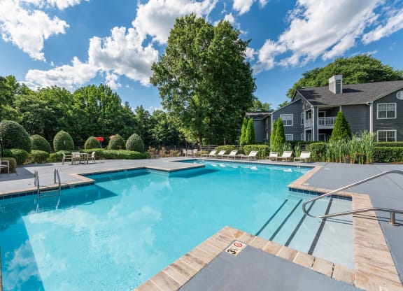 the pool at the estates apartments