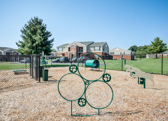 the preserve at ballantyne commons park with playground equipment and houses