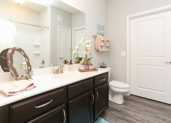 Bathroom at Hurstbourne Estates, Louisville, Kentucky