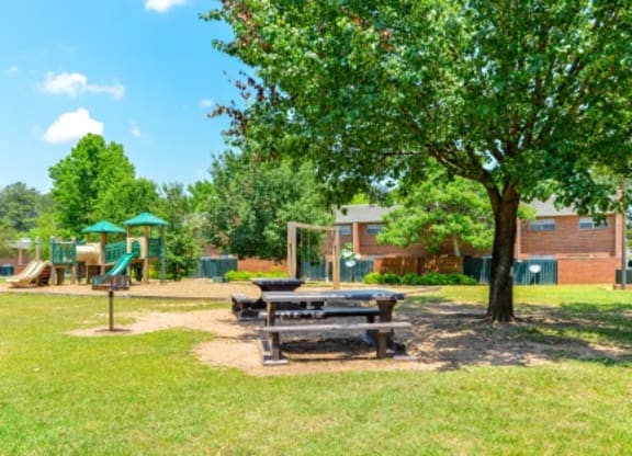 Morrowood Townhomes - Playground and sitting area