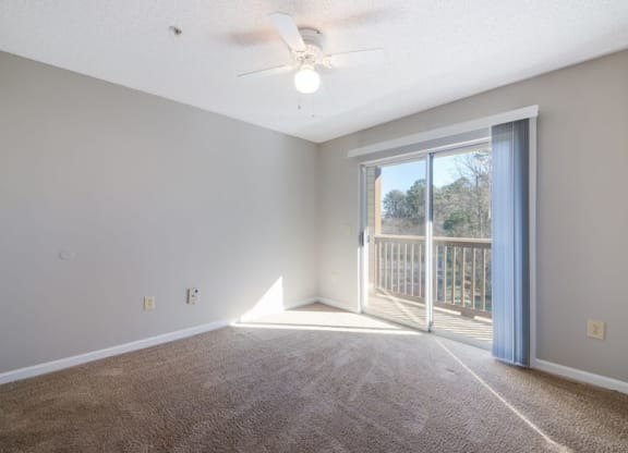 sliding door balcony