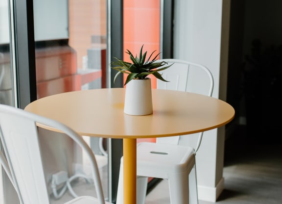 Dining Area at Hello Apartments, Minneapolis, Minnesota