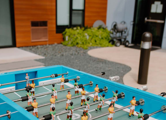 Foosball Table at Hello Apartments, Minneapolis, MN