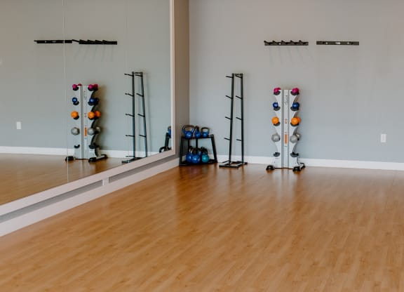 Yoga Studio at Hello Apartments, Minneapolis, Minnesota