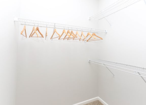 Walk in Closet at Hurstbourne Estates, Louisville, KY, 40223