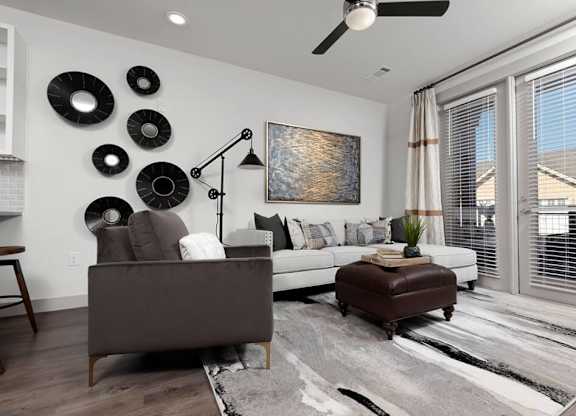 Wood inspired laminate flooring