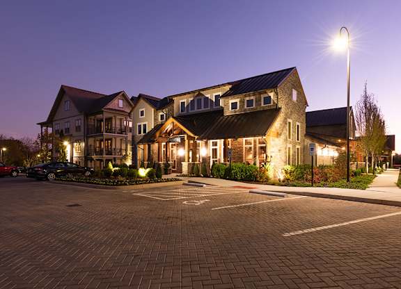 Stunning evening lighting at Retreat at Ironhorse, Tennessee