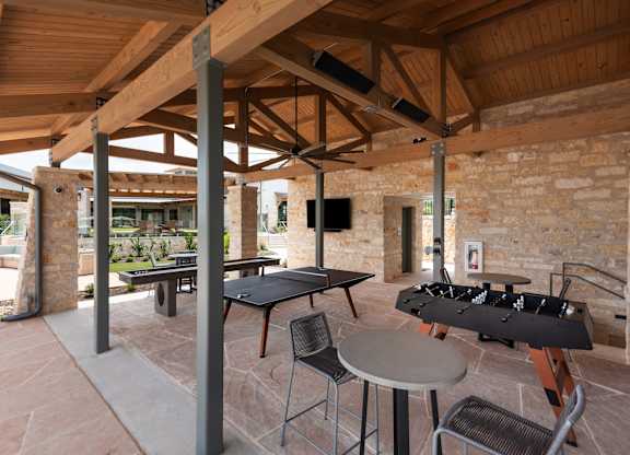 Outdoor Entertainment Areas at The Artesian at Bee Cave