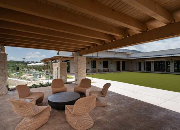Outdoor Entertainment Areas at The Artesian at Bee Cave