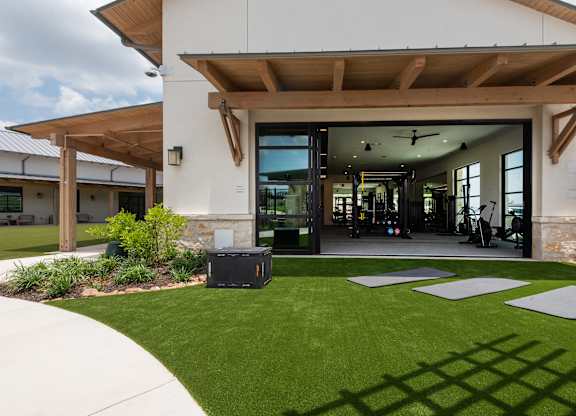 Outdoor Fitness Area at The Artesian at Bee Cave