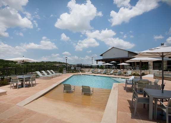Amenity Center Pool at The Artesian at Bee Cave