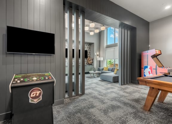 The Atwater Apartments Game Room