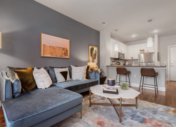 The Atwater Apartments Living Room