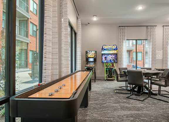 Game Room With Billiards Table and Games