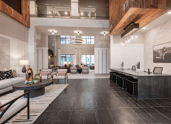 Modern Leasing Lobby