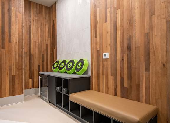 Gym Open Locker Storage