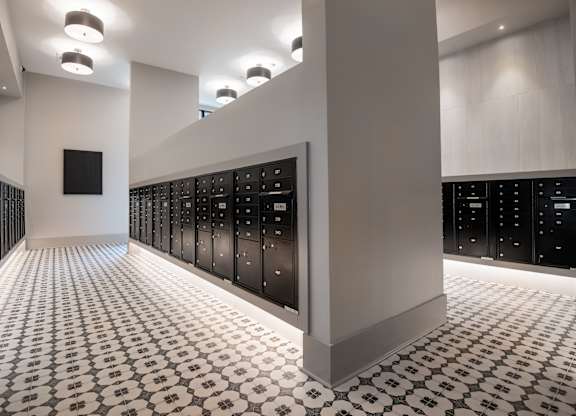 Contemporary Mail And Parcel Center