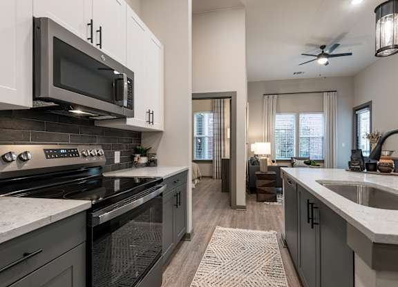 Modern Kitchen With Stainless Steel Appliances