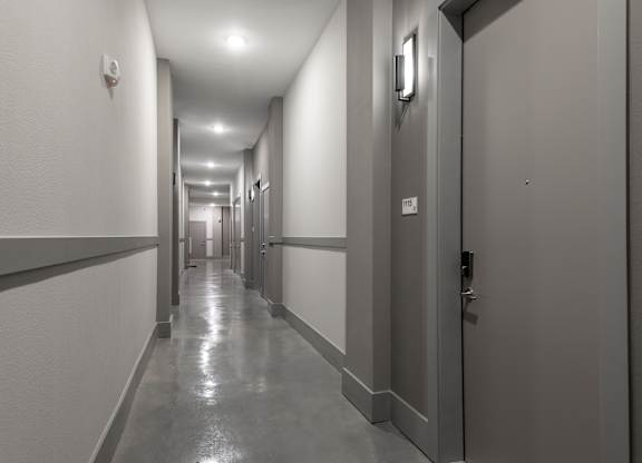 Enclosed Resident Corridor