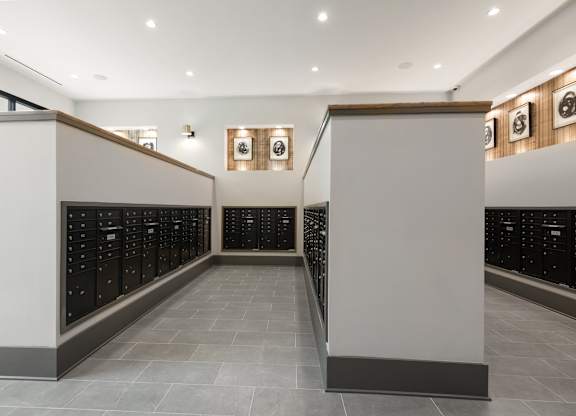 a view of the wine cellar from the stairs