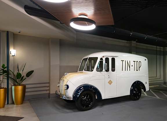 Tin Top Creamery Milk Truck