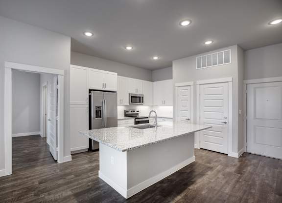 Upland Apartment Kitchen