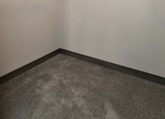 spacious closet spaces