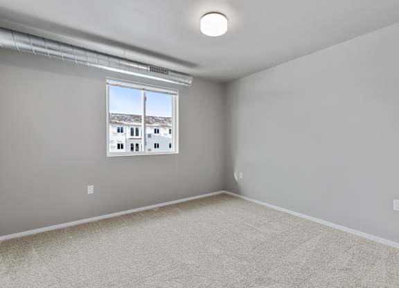 bedroom with large windows
