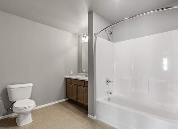 large bathroom with tub