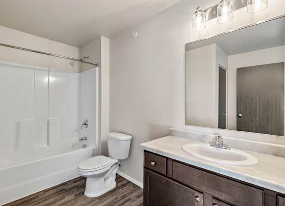 bathroom with large vanity