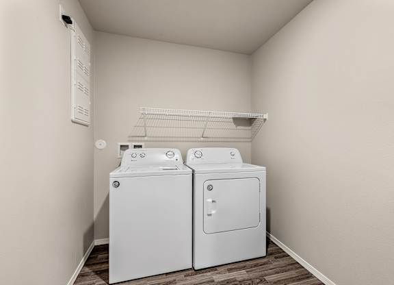 washer and dryer