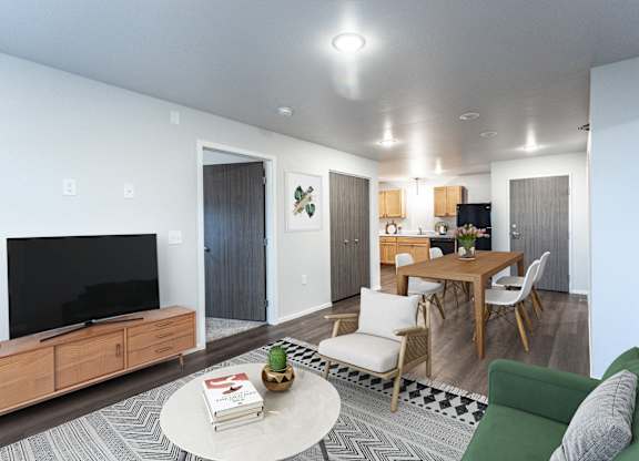 image of a living room with virtual furniture