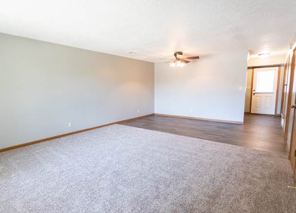LIVING ROOM AND DINING ROOM