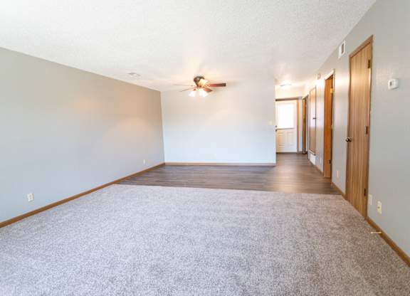 LIVING ROOM AND DINING ROOM