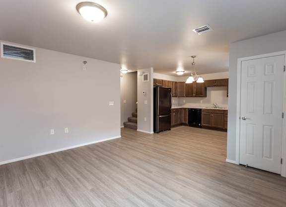 Living Room looking into kitchen