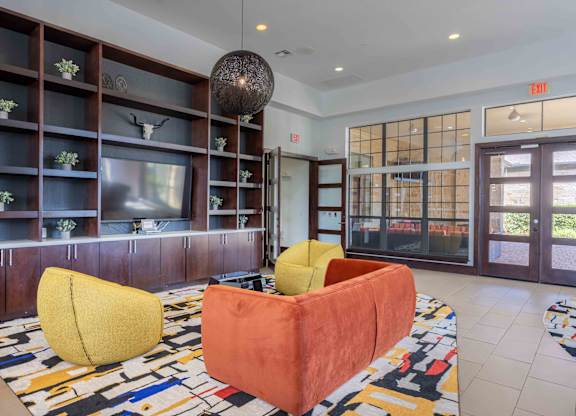 Clubhouse Lobby at Alvista Round Rock, Texas