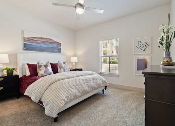 Cozy Bedroom at McCarty Commons, San Marcos, TX, 78666