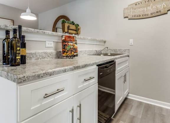 Gourmet Kitchen at Hackberry Ranch Apartments, Texas, 77531