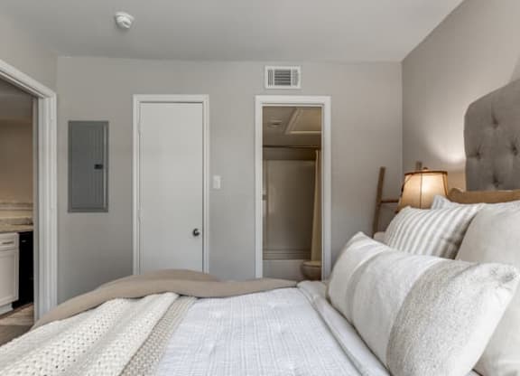 Master Bedroom at Hackberry Ranch Apartments, Texas