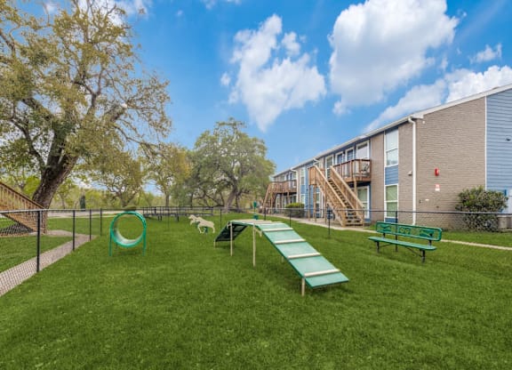 Dog Park at Hackberry Ranch Apartments, Clute, 77531