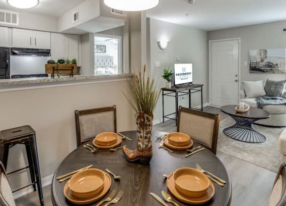 Dining Room at Hackberry Ranch Apartments, Texas, 77531