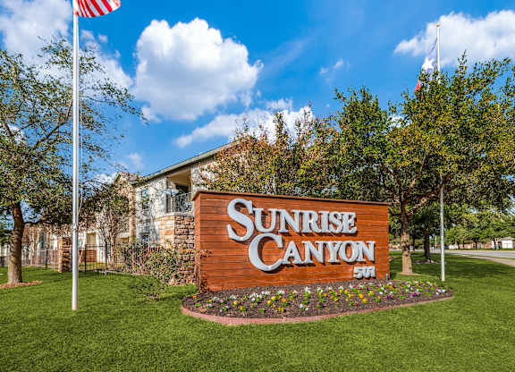 Property Signage at Sunrise Canyon, Universal City