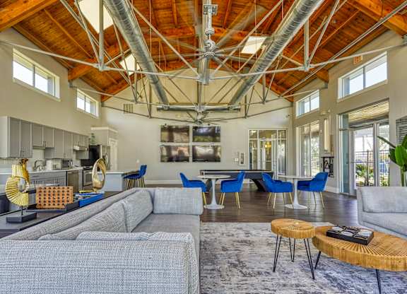 Clubhouse at The Landings at Brooks City-Base Apartments , San Antonio, TX