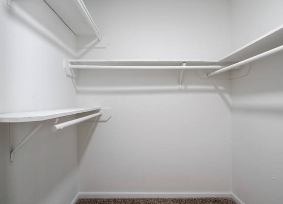 Empty Closet at Brook Meadow Village, Texas, 78758